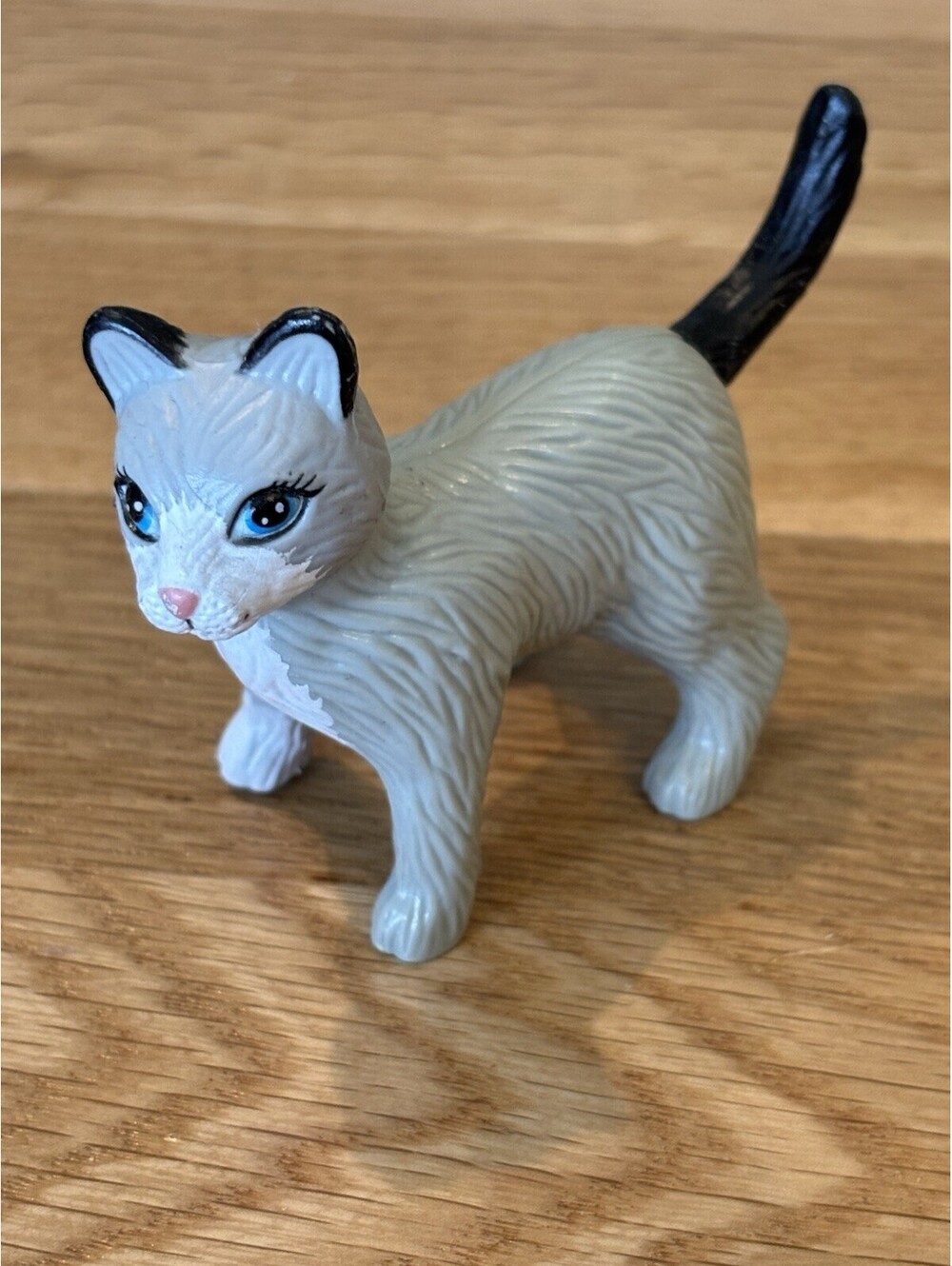 Vintage 2002 Barbie Playtime Pets Gray Cat Replacement Figure 56722